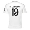 Original Fußballtrikot Real Madrid D. Ceballos 19 Heimtrikot 2024-25 Für Herren